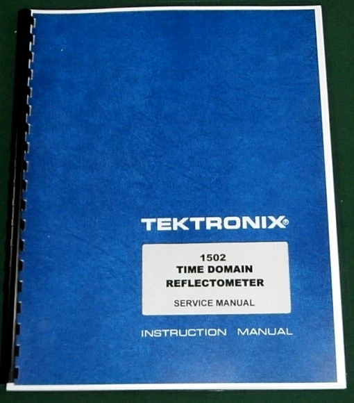 Tektronix 1502 Service Manual: w/ 11"X17" Foldouts & Protective Covers  - Image 1 of 1