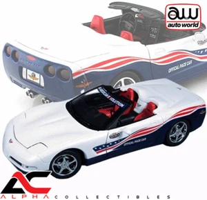 Chevrolet Corvette Indy 500 Pace Car Autoworld AW204 2004 1:18 diecast - Imagen 1 de 2