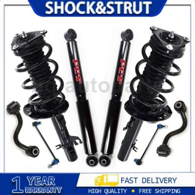 FCS Struts Shocks Sway Bar Link Kit For Nissan Rogue 2017 2016 2015 - Image 1 of 4