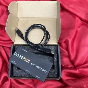 DOREMIDI UMH-10 USB MIDI Host Box 16-Channel Full Speed Standard MIDI Interface - Picture 1 of 5