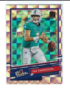 Tua Tagovailoa 2020 Panini Donruss TR-TT The Rookies Silver Holo Foil Dolphins - Bild 1 von 2