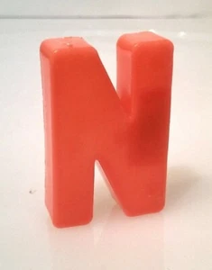 Vintage Plastic/Magnetic REPLACEMENT LETTER "N" Fisher Price School Days Desk - Picture 1 of 2