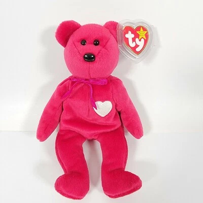 TY Beanie Baby ERRORS 1998-99  Edition Red Bear Red Edition Bear - Brand New  - Image 1 of 4