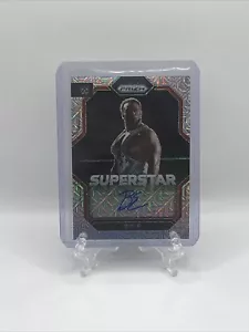 Panini Prizm WWE Superstar Auto Mojo Prizm 2023/25 Big E #SA-BGE - Imagen 1 de 4