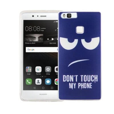 Huawei P9 Custodia Cover per Cellulare Protettiva Schtuzhuelle Pellicola Blu - Immagine 1 di 2