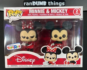 Funko Pop! Minnie & Mickey 2-pack - Disney - Toys R Us Exclusive - Ships from NJ - Picture 1 of 7
