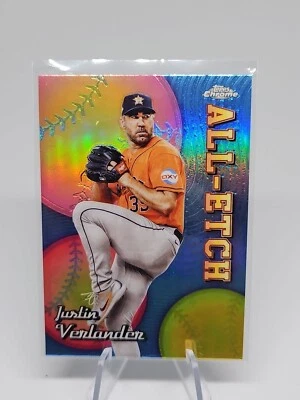 2024 Topps Chrome - All-Etch #CAE-12 Justin Verlander - Image 1 of 2