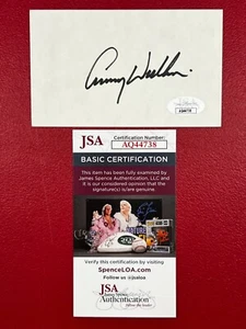 Lanny Wadkins Signed 3x5 Index Card w/ JSA American Professional Golfer! - Picture 1 of 4