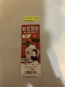 Daniel Poncedeleon MLB DEBUT / No Hitter Ticket Stub (23.07.18) Cardinals @ Reds - Bild 1 von 2