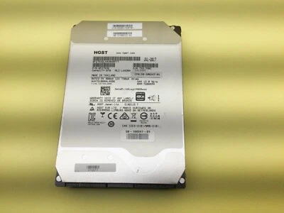 HGST 8TB 7.2K RPM SAS 12Gbps 3.5in 4Kn HDD HUH721008AL4200 - Image 1 of 3