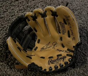 Rawlings RBG185TB Ken Griffey Jr Edition 8.5" Leather Deep Well Kids Glove RHT - Picture 1 of 4