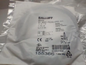 Balluff BES0389 BES M08EE-PSC20B-EP05-511 Proximity Sensor Inductive Prox. NEW - Picture 1 of 5
