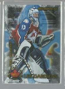  1997-98 Donruss Canadian Ice Les Gardiens #1 Patrick Roy 0253/1500 (ref0968)