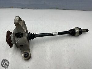 2014 - 2016 PORSCHE PANAMERA  REAR RIGHT AXLE SHAFT W/ SPINDLE HUB KNUCKLE OEM