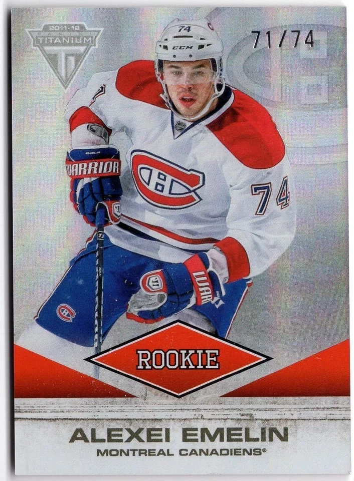 2011-12 Panini Titanium #113 Alexei Emelin 71/74 RC - Image 1 of 1