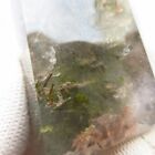 92 g cristal fantôme naturel quartz vert fantôme tourmaline chlorite Reiki