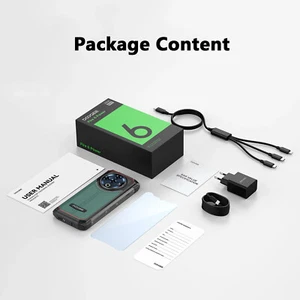 Global DOOGEE Fire 6 Power Outdoor IP68 Phone 90Hz 50MP Main Camera 15500mAh NFC - Picture 1 of 12