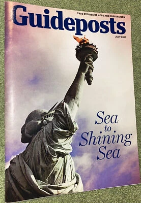 GUIDEPOSTS  MAGAZINE." TRUE STORIES OF HOPE  INSPIRATION  " JULY, 2017 - Image 1 of 4