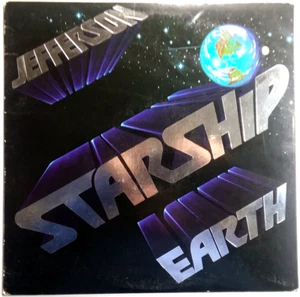 JEFFERSON STARSHIP - Earth - Vinyl LP 1st Press 1978 Grunt BXL1-2515 Kendun Foil - Imagen 1 de 6