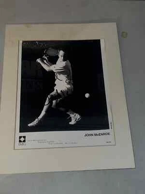 Foto autógrafa firmada a mano de John McEnroe leyenda del tenis 8x10 c#e#12 Foto 1 de 4