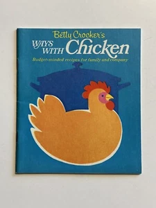 Betty Crocker’s Ways With Chicken - 1969 - Paperback Book - Picture 1 of 8