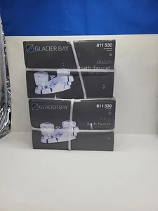 2 GLACIER BAY Aragon Bath Faucet 811 530 CHROME NIB FACTORY SEALED  - Picture 1 of 7