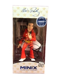 🎶🎸MINIX Collect ELVIS PRESLEY ~CHASE FIGURINE Limite Edition new 12 Cm 🎸🎤🎶 - Foto 1 di 5