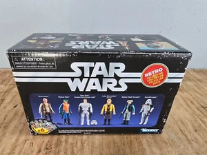 Star Wars Retro Collection A New Hope 6 Pack Figure Set New In Box - Picture 1 of 6