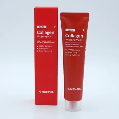 MEDI PEEL Red Lacto Collagen Wrapping Mask 70ml Pore Tightening Lifting K-Beauty - Image 1 of 4