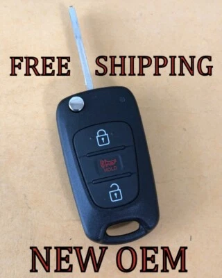 NUEVO OEM 2012 2013 KIA RIO PLEGABLE MANDO A DISTANCIA TRANSMISOR TQ8-RKE-3F02 (UB) Foto 1 de 3