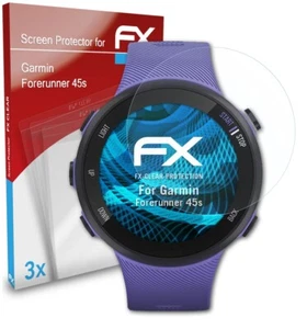 atFoliX 3x Screen Protector for Garmin Forerunner 45s clear - Zdjęcie 1 z 8
