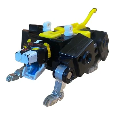 复古 20 世纪 80 年代 Voltron Lionbot Golion Jaguarbot 黑狮 - 不完整 - 现状 — 第 1/4 张图片