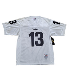 NWT Headgear Authentic Willie Beamen Any Given Sunday Jersey White #13 Size 2XL
