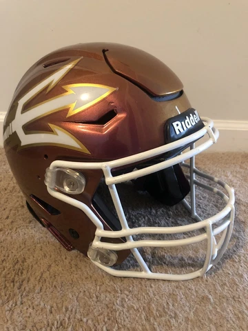 Arizona State Sun Devils Custom Color Shift Riddell Speed Flex Helmet Cover