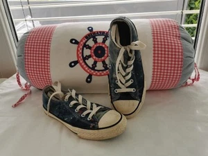Original Converse Chucks Blau Sneaker Kinder Schuhe Gr 33 - Bild 1 von 4
