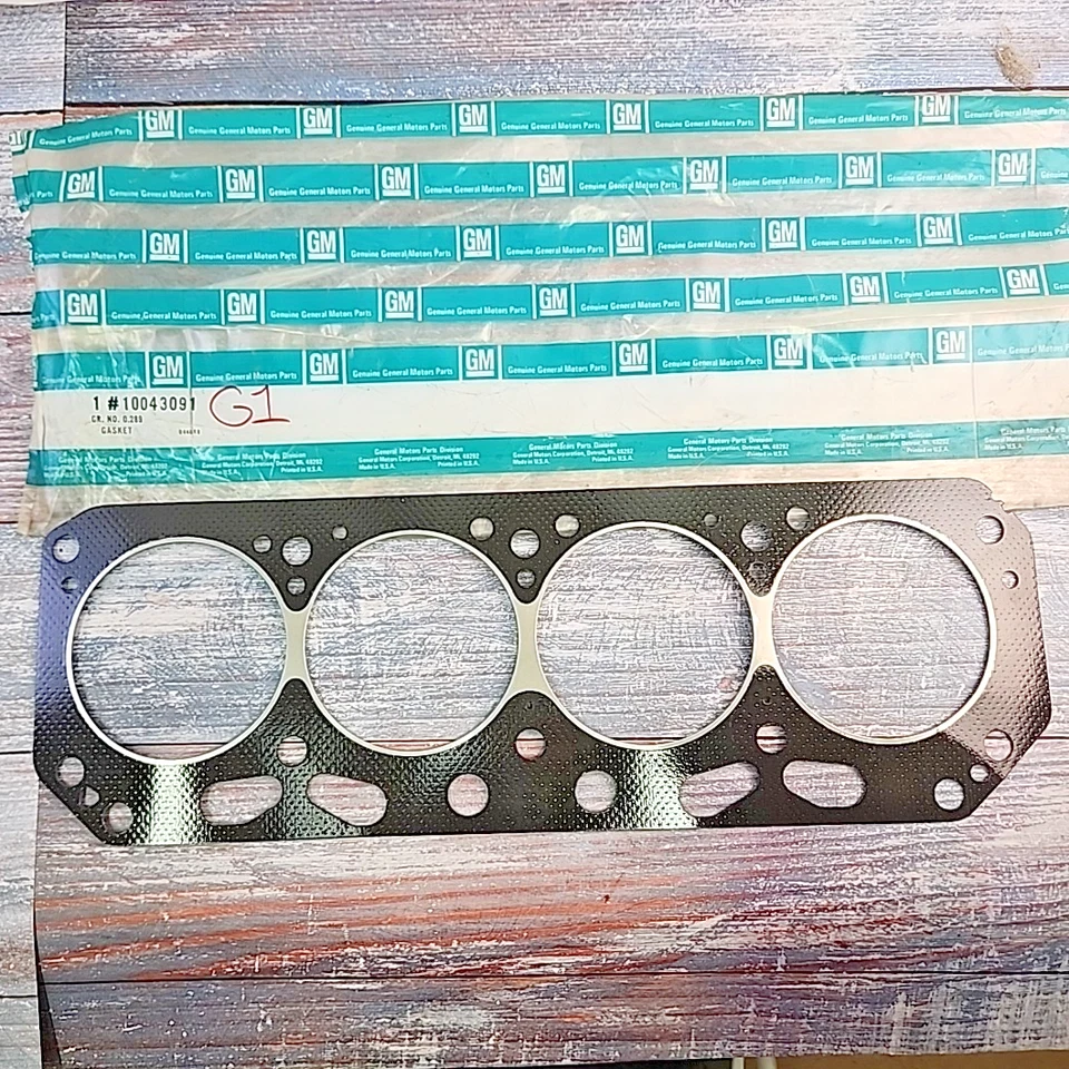 Прокладка головки GM 10043091 1979-1992 2,5 л Chevrolet Camaro Pontiac Firebird AMC L4 - Изображение 1 из 4