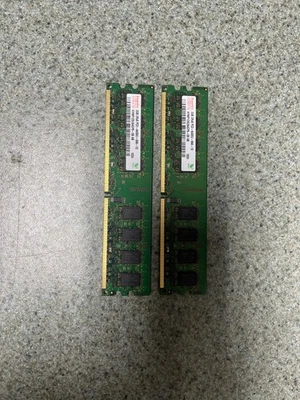 (2) Hynix 2GB DDR2 Capacity: 2GB 2Rx8 DDR2 SDRAM: DIMM 2 - Image 1 of 2