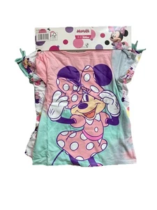 NWT Disney Minnie Mouse 4 Pack Short sleeve shirts 6 - Picture 1 of 4