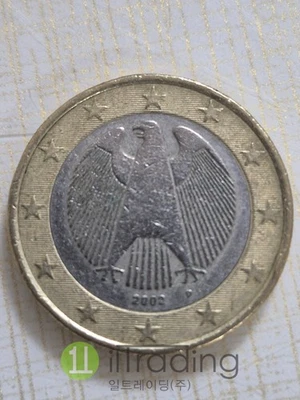 2002 Germany 1 Euro Coin – Kingdom Eagle Design – “D” Mint – Collectible - Image 1 of 2