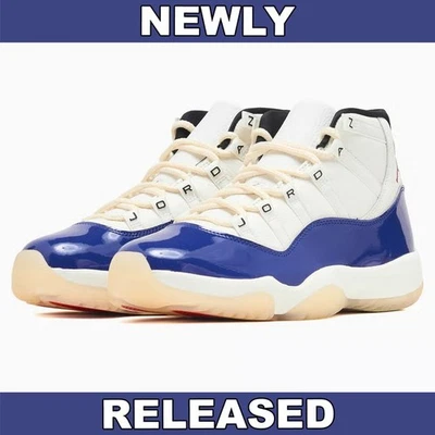 全新 2025 Air Jordan 11 复古 'Rare Air' IH0296-400 男式尺码 — 第 1/4 张图片