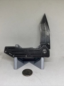 Kershaw Spring Assisted Knife Lifter 1302BW, Tanto, Tactical Folding Blade, EDC - Picture 1 of 2