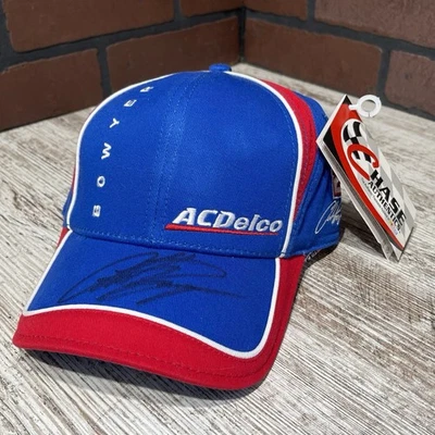 Signed CLINT BOWYER Chase Authentics Hat NEW!🔥~AC Delco 2 NASCAR Adjustable Cap - Image 1 of 4