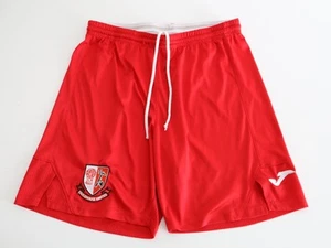 Joma Fauldhouse United Red Football Shorts Size M Scotland Non League - Picture 1 of 6