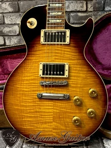 Gibson Custom Shop Historic Collection 1959 Les Paul No Pickguard # Bourbon Burs - Picture 1 of 11