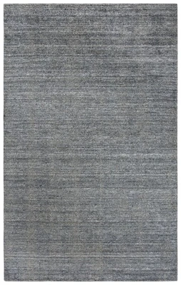 8x10 Rizzy Rugs Blue Solid Wool Monochrome Area Rug GH719A - Aprx 8' x 10' - Image 1 of 2