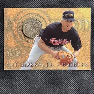 1996 Fleer Ultra DIAMOND DUST Cal Ripken Jr HOF RARE Camden Yards Infield Dirt - Picture 1 of 3