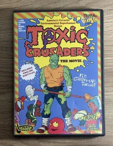 Toxic Crusaders: The Movie (DVD, 1997) Animated Troma Team – Tested – Rare - Picture 1 of 7