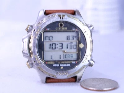 Reloj de buceo Promaster Hyper Aqualand Citizen D208-089839 vintage raro Foto 1 de 4