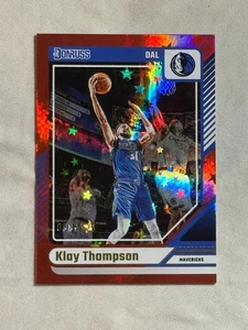 2024-25 Panini Donruss International Red Stars Klay Thompson /125 #134 Mavericks - Picture 1 of 2