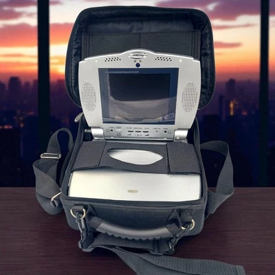 Intec Car DVD/VCD G9300 Portable LCD Screen Monitor - Tested Works Travel Case - Image 1 of 4